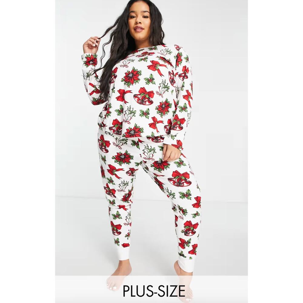 Chelsea Peers - Women's Christmas Holiday Pajama Set - Size 24